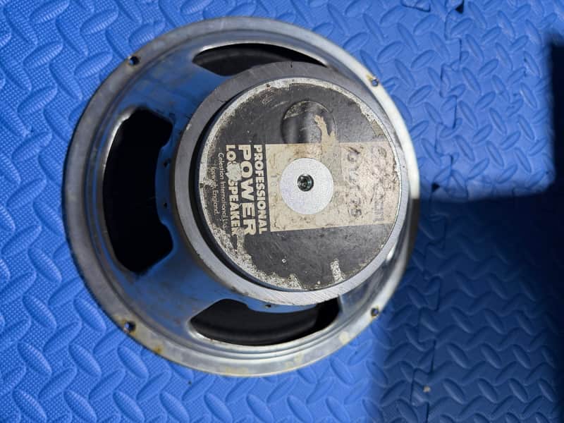 1990 Celestion T3760 G12T-75 12" 75-Watt 16 Ohm Speaker image 1