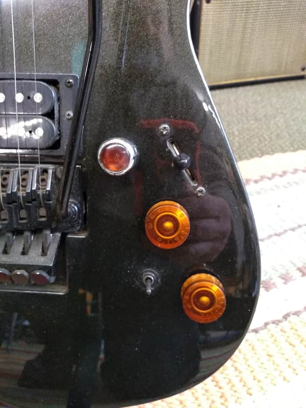 Rare Fernandes Revolver Pro 7 FR-125S Sustainer 7 String Electric