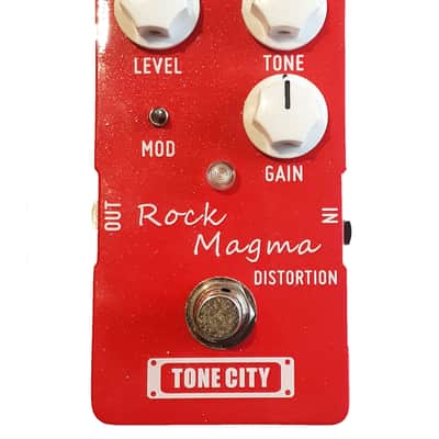 Tone City Rock Magma Distortion Super Sustain Guitar Effect Pedal Bild 1