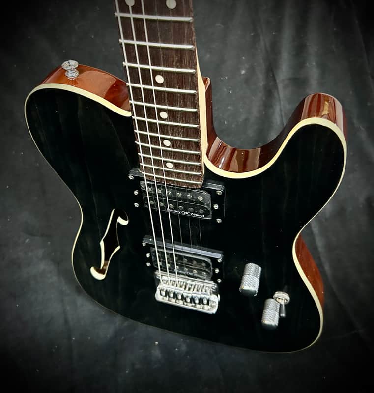 IYV Semi hollow TL 2025 - Dark woodgrain image 1