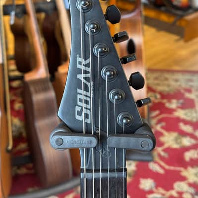 Solar Guitars V2.6C 2023 Matte Black (Signed by Ola Englund) image 3
