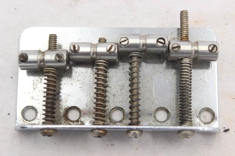 1972 Fender P-Bass Precision Bass Original Bridge image 1