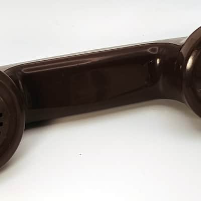 Custom Lo-Fi Telephone Microphone - Northern Electric G1 1960's Handset - Beige/Brown w/ Model 500 Tremolo Effect Base image 3