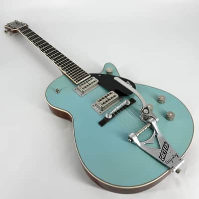 2022 Gretsch Masterbuilt Stephen Stern G6128-CS '62 Duo Jet - Motor City Blue image 9