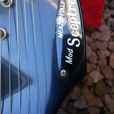 Meazzi Sceptre Vintage rare hollywood 1960 Greenburst image 11