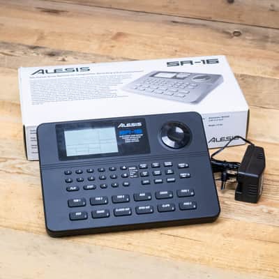 Alesis SR-16 Drum Machine with Power Supply SR16 MIDI Rhythm Beat U284483 image 1