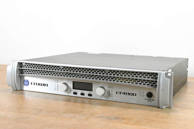 Crown I-Tech 4000 2-Channel Power Amplifier CG012D6 image 1