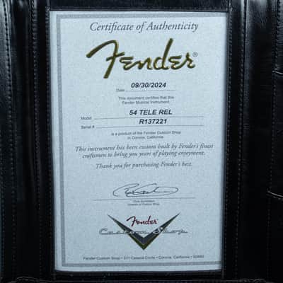 Fender Custom Shop 54 Tele Relic 10/56 V Neck Faded Nocaster Blonde ~ Secondhand image 7