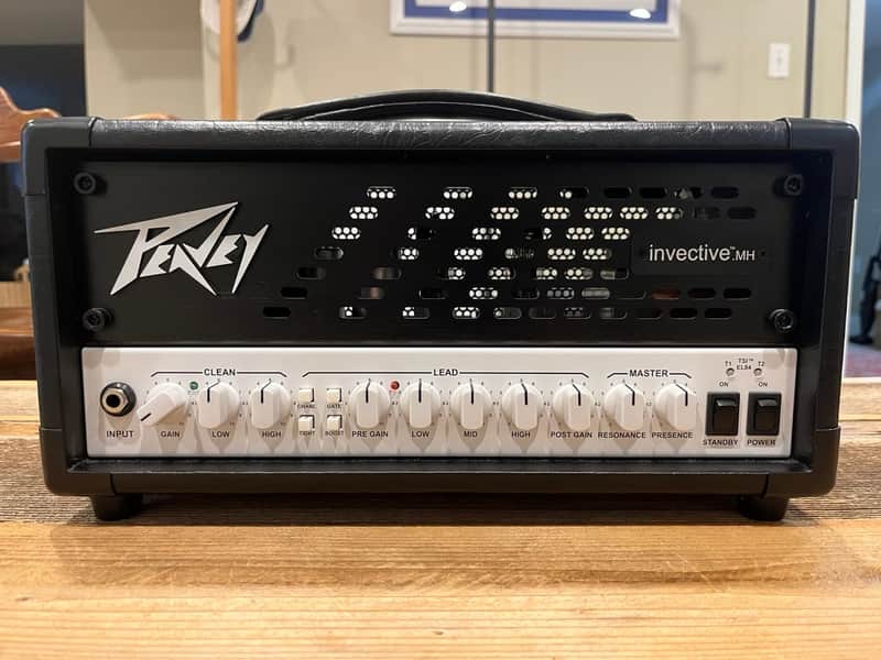 Peavey invective MH Misha Mansoor Signature 2-Channel 20-Watt Mini Guitar Amp Head 2021 - Present - Black image 1