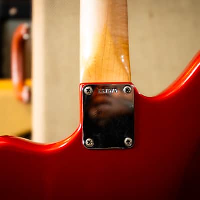 Fender Jaguar 1963 - Candy Apple Red with Matching Headstock image 12