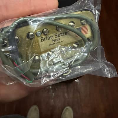 TV Jones Brian Setzer Bridge Pickup - Nickel/Chrome image 4