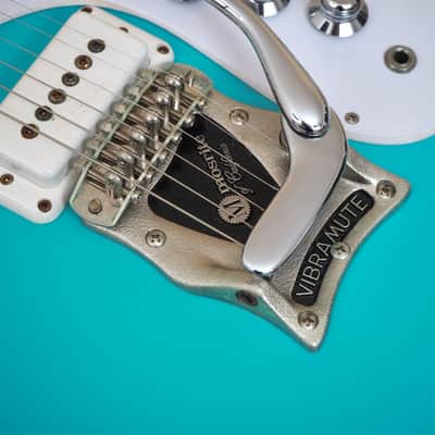 Mosrite Ventures Model Yuzo Kayama Signature Seafoam Green, Mint w/ Case & Strap, Japan Kurokumo image 8