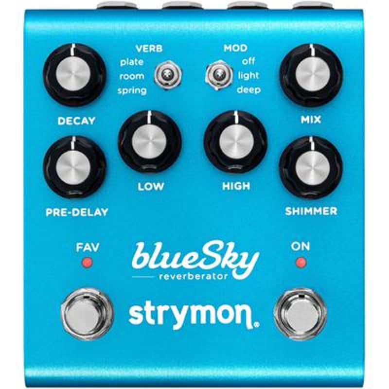 Strymon Blue Sky Reverberator V2 2022 - Present - Blue image 1