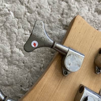 Dean 5 String Bass Maple Wood Neck, Rosewood Fingerboard, Silver Tuning Pegs image 4