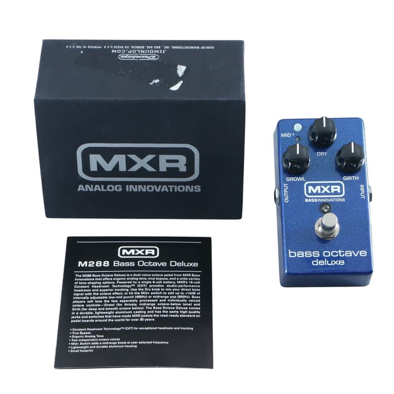 MXR M288 Bass Octave Deluxe