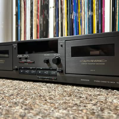 Sony TC-WR521 Dual Stereo Cassette Deck Player Recorder Japan PARTS/REPAIR READ image 3
