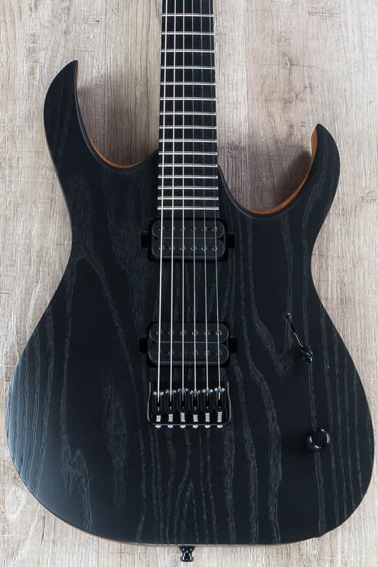 Mayones Duvell Elite Gothic 6 Guitar, Ash Top, Mahogany Body, Duncan Pickups image 1