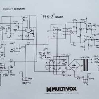 Multivox LD-2 Little David s/n 976170 Rotary Sound Effector, John