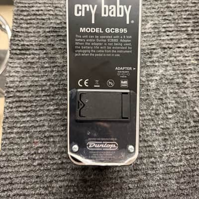 Dunlop GCB95 Cry Baby Standard Wah 1982 - Present - Black image 4