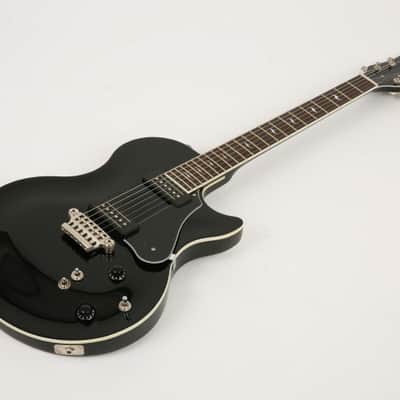 VOX Series SSC-55 Black Single Cutaway Mahogany Maple Top Electric Guitar image 6