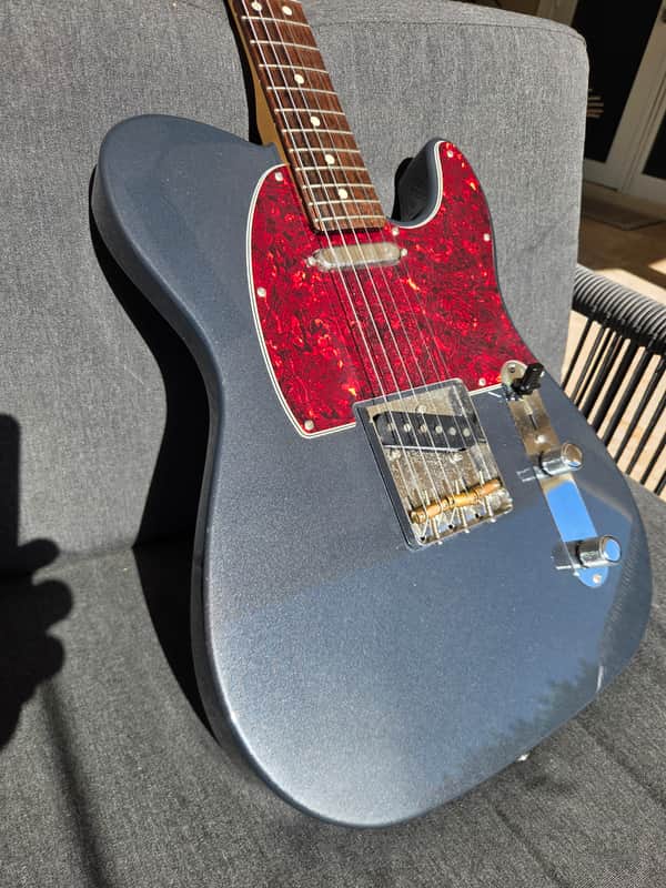 Fender MIJ FSR Collection Hybrid II Telecaster 2024 - Charcoal Frost Metallic image 1