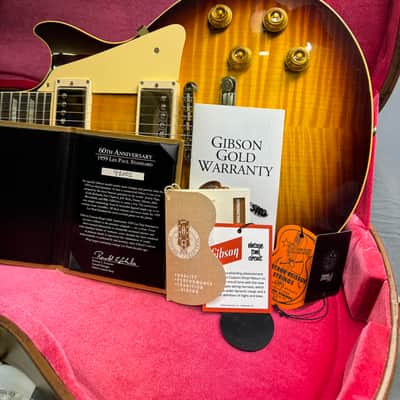 Gibson Custom Shop 60th Anniversary '59 Les Paul Standard Reissue #92002- Kindred Burst Gloss image 15