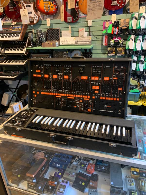 ARP 2601 Monophonic Analog Semi-Modular Synthesizer with 3620 Keyboard 1977 - 1979 - Black / Orange image 1