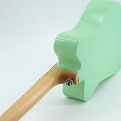 Loog Mini Acoustic 3-String Kids Beginner Guitar Mint Surf Green Educational image 12