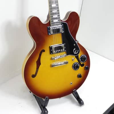 Epiphone  ES335 Pro Ltd Ed Iced Tea Electric Guitar EPI-311706353 Iced Tea image 2