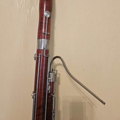 Amati Bassoon Wood Czechoslovakia With Case Vintage image 5