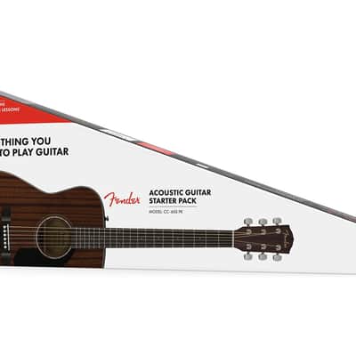Used Fender CC-60s Concert Pack V2 All-Mahogany - Natural w/ Walnut FB image 2