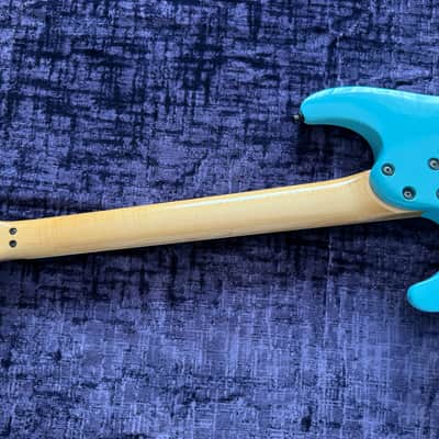 Ibanez FGM100-SB Frank Gambale Signature 1992 - Sky Blue image 10