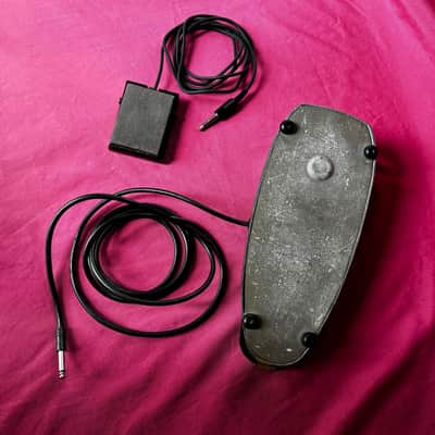 INSANELY RARE PAIR ORIGINAL FENDER ARP Rhodes Chroma Expression Pedal + Sustain / Sequence Pedal vintage analog synth 1970s/80s continuous controller image 9