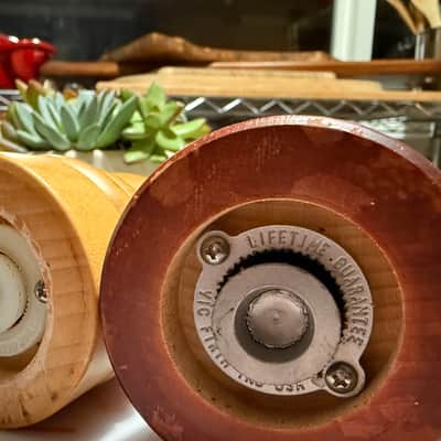 Rare. Vintage. Wicked Cool! Vic Firth Gourmet Salt Mill and Pepper Grinder image 6