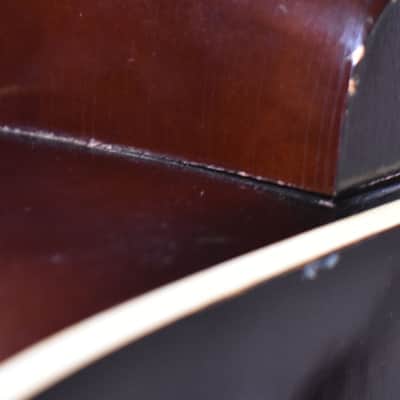 c.1960's Airline N-2 Acoustic Archtop Sunburst image 17