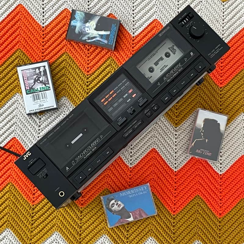 JVC Double Tape Deck - 1980’s Beautiful Sounding Deck! - Crystal Clear and Fat Sounding! - Amazing in the Studio! - image 1