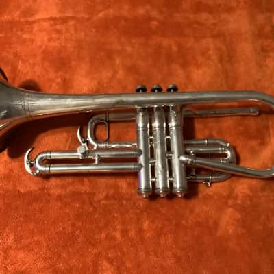 Conn New Invention Cornet 1912 - Silver Plated image 3