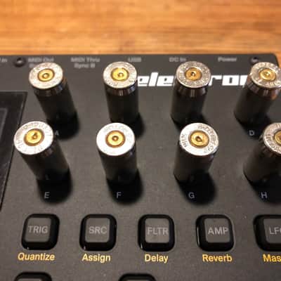 Elektron Digitakt / Syntakt / Digitone '2A Edition' Knob Set (Nickel) image 3
