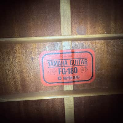 Yamaha FG-180 Natural Gloss MIJ - 1971 image 25