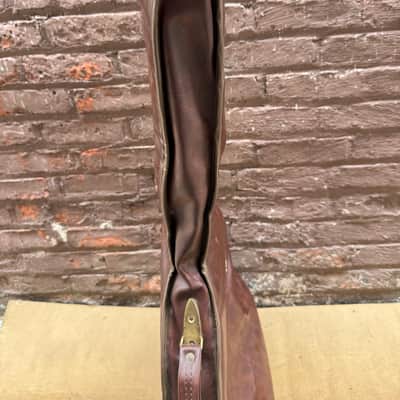 Vintage Simg Brown Acoustic Guitar Gig Bag Soft Case – For Parts/Repair image 14