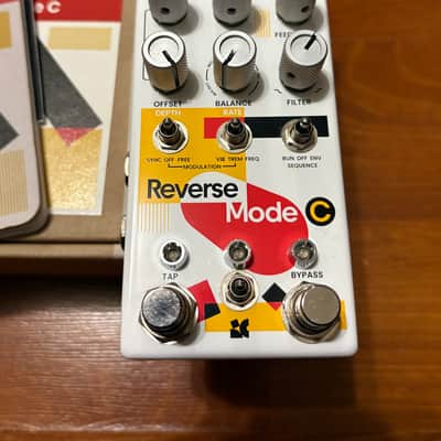 Chase Bliss Audio Reverse Mode C 2023 - White Graphic image 2