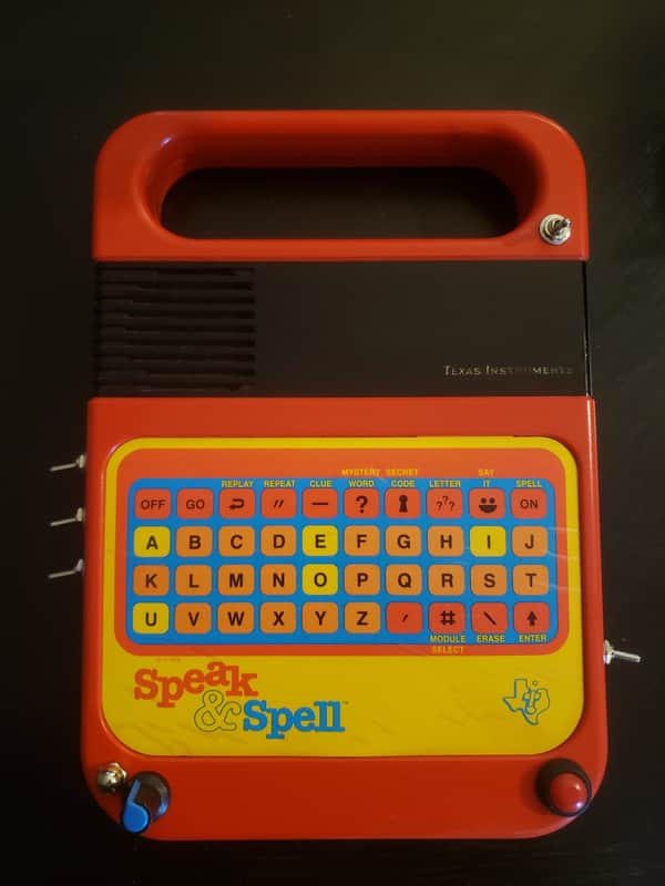 Speak and Spell circuit bent glitch noise image 1