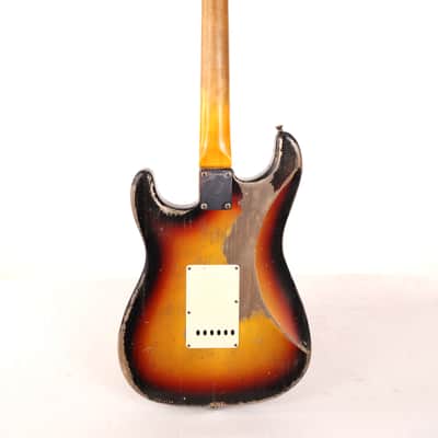 Fender Custom Shop 1960 Stratocaster Ultimate Relic Masterbuilt Greg Fessler 3-Tone Sunburst image 2