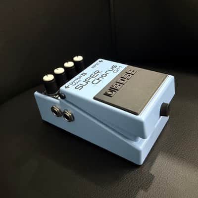 Boss CH-1 Super Chorus (Dark Gray Label) 2001 - Present - Blue image 2