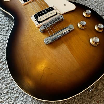 Gibson Les Paul Trad Pro V Satin Electric Guitar 2022 - Desert Burst image 6