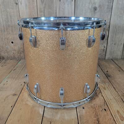 Ludwig Pro Beat Rack Tom 14" x 15" 1976 - Champagne Sparkle image 4