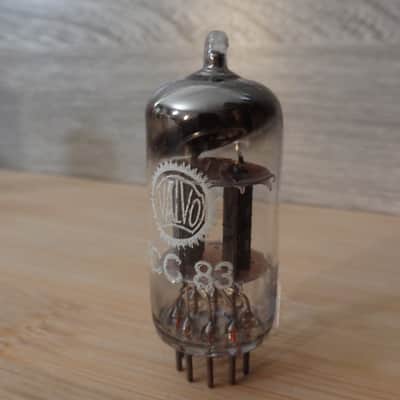 Super rare NOS 1960 VALVO 12AX7 ecc83 I60 r 45° declined getter, very strong, fully tested Superb sounding tubes ! Best Mullard substitute. image 9