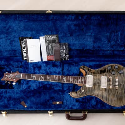 2018 Paul Reed Smith Wood Library McCarty 594 10 Top Obsidian Korina & Brazilian Rosewood w/ Case, Tags image 16