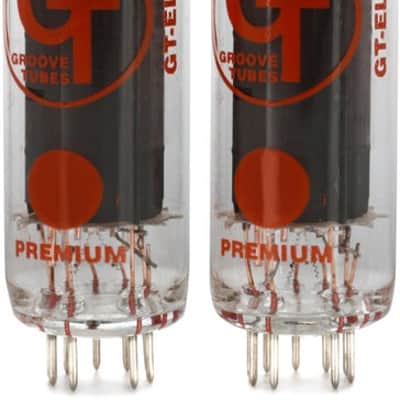 Groove Tubes GT-EL84S Select Power Tubes - Medium Duet image 2