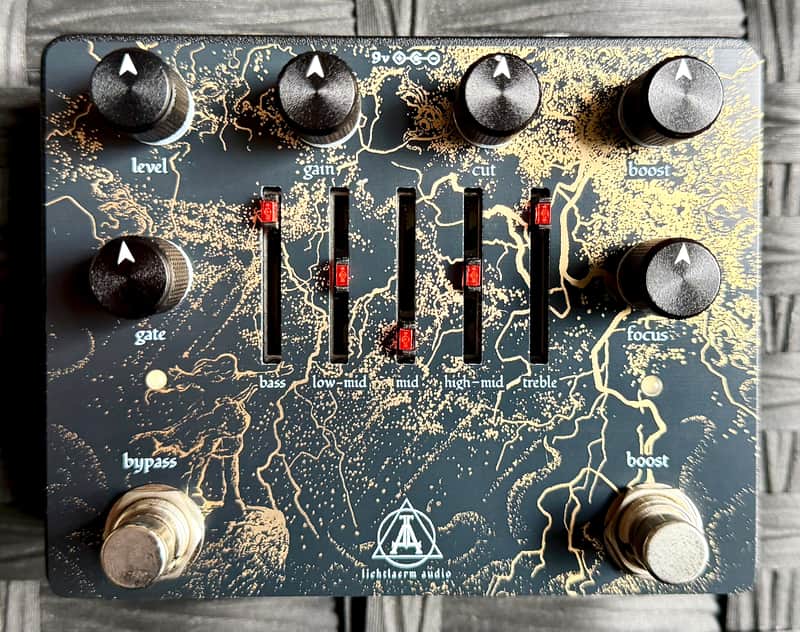 Lichtlaerm Audio Total Distortion Worship MKII – Black/Gold – Excellent w/ Original Box